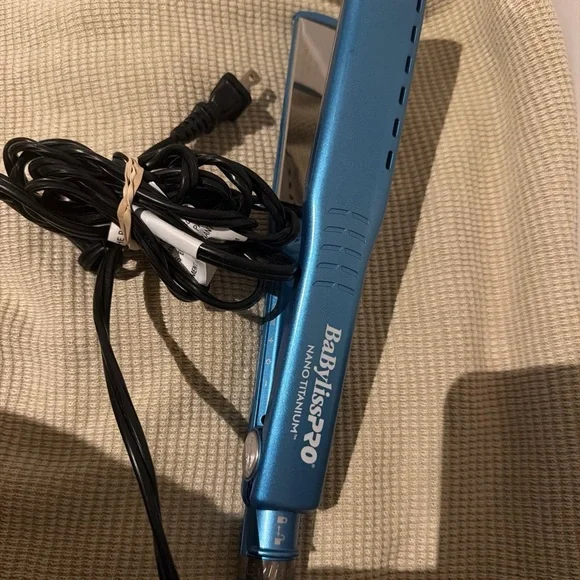 Blue Hair Straightener Flat Iron - Women Accessories Hair Accessories - Picture 4 of 4